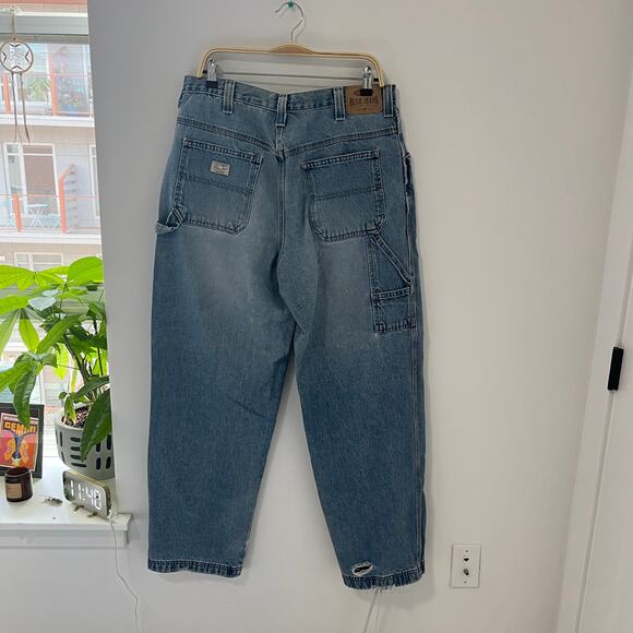 Old Navy Men's Blue Denim Jeans Size 36 - Picture 4 of 5